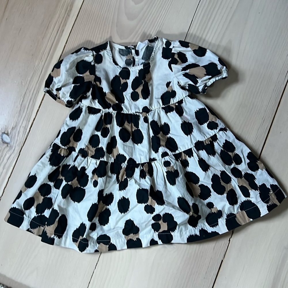 GAP kids Girls Toddler Cotton tired dress in animal print